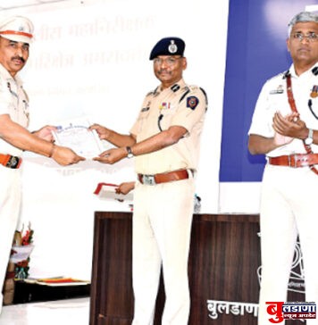 उत्कृष्ट कामगिरी बजाविणाऱ्या 33 पोलिस अधिकाऱ्यांचा अमरावती विशेष पोलिस महानिरीक्षक नाईकनवरे यांच्या हस्ते गौरव !