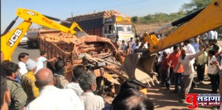 तालसवाडा येथे भिषण अपघात; मोहेगाव येथील तीन ठार