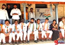 राहुल गांधी यांच्यावरील कारवाईच्या निषेधार्थ मोताळ्यात तालुका काँग्रेस रस्त्यावर !