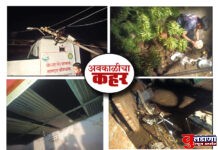 घुस्सर येथे चक्रीवादळाचा थरार; 30 मिनीटात झाले होत्याचे नव्हते !