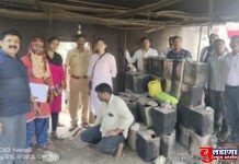 बुलढाणा राज्य उत्पादन शुल्क विभाग अॅक्शन मोडवर; महिन्याभरात 100 गुन्हे नोंदवून दहा लाखाचा मुद्देमाल केला जप्त !