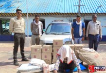 स्थागुशाची नांदुऱ्यात धडक कारवाई; 3.22 लक्ष रु.ची देशी दारु व गुटखा पकडला!