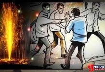 मोताळ्यात फटाके फोडण्याच्या वादातून हाणामारी !