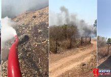 आग लागल्याने शेतकऱ्याचे 2 लाखाचे शेती साहित्य जळून खाक; आगीवर वेळीच नियंत्रण मिळविल्याने मोठा अनर्थ टळला