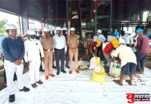 जिल्हा पोलिस दलाने आठशे किलो गांजा केला नष्ट!