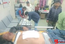 अॅपे व दुचाकीची भिषण धडक; 1 ठार, 4 जखमी;बुलढाणा राजूर घाटातील घटना