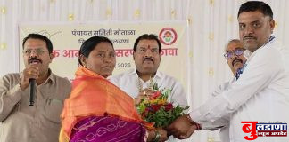 पर्यावरण रक्षणासाठी उल्लेखनीय कामगिरी; तळणी ग्रा.पं.चा सन्मान
