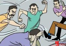 शेलापूर बु.येथे एकावर विळा चालला; तिघांवर गुन्हा