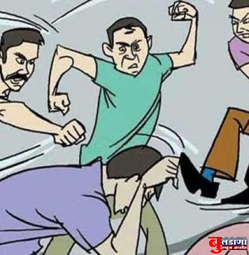 शेलापूर बु.येथे एकावर विळा चालला; तिघांवर गुन्हा